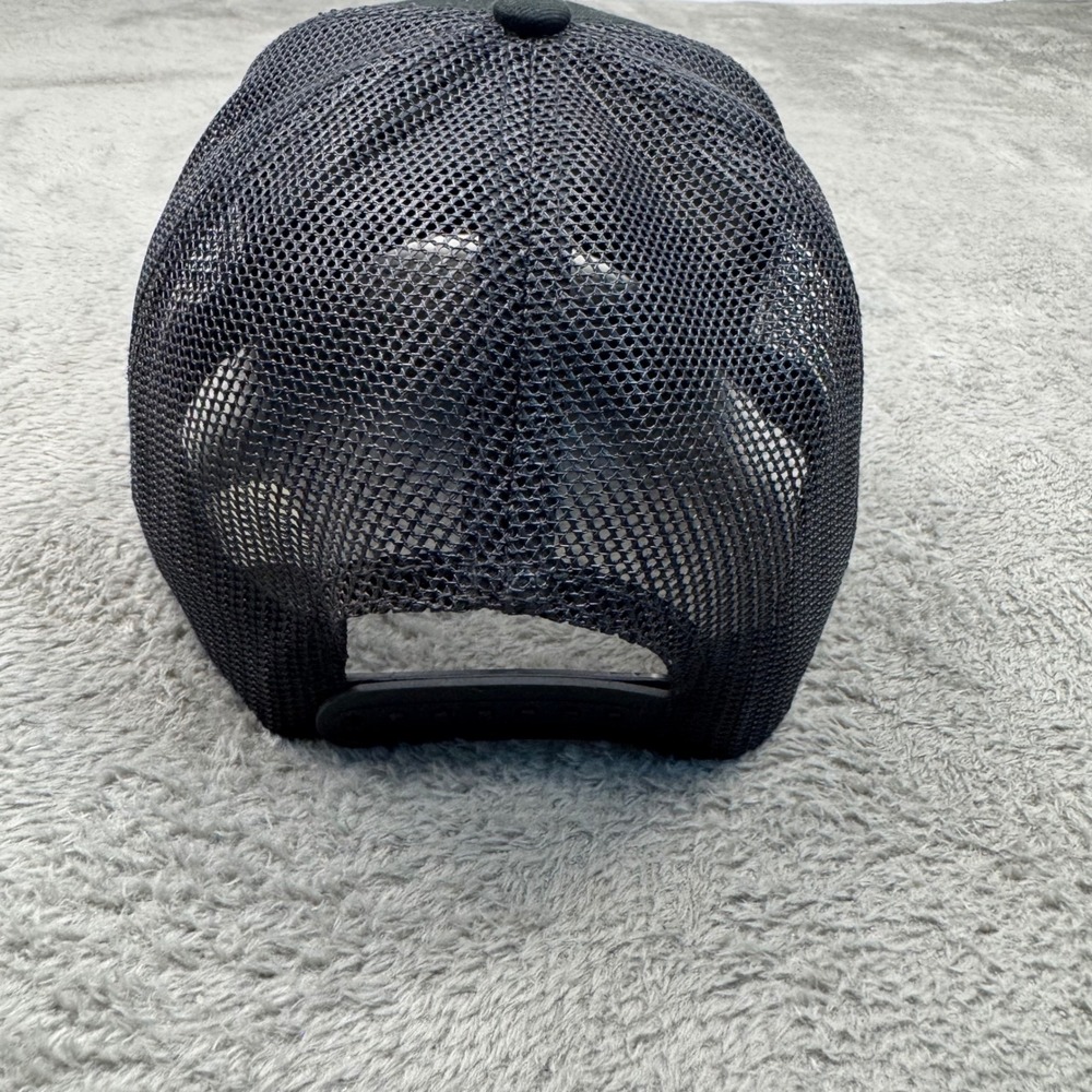 GameTime Trucker Hat Men OSFM Black Excellent Mesh Back Snapback Logo Cap - Picture 8 of 10